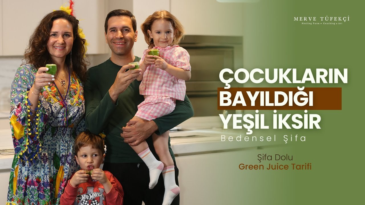 Çocukların Bayıldığı Yeşil İksir: Juice Tarifi