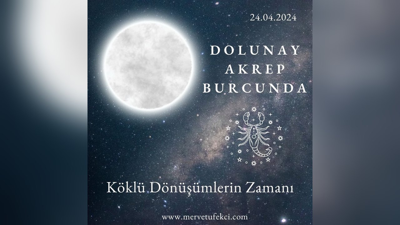 Dolunay Akrep Burcunda